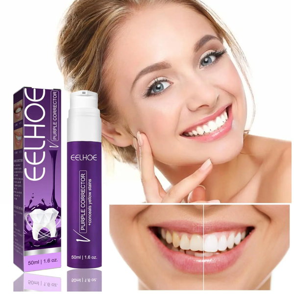 Eelhoe Purple Corrector Whitening Toothpastes in Pakistan - Well Mart -  toothpaste