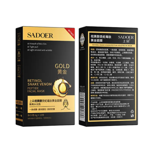 Sadoer Retinol Snake Venom Peptide Gold Mask