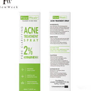 Flowweek Acne Treatment Spray 2%