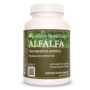 Remedy's Nutrition Alfalfa Root Extract Capsules