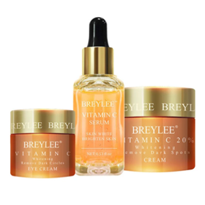 Breylee Vitamin C Sets,  Eyes Cream, Face Serum, Face Cream Whitening Remove