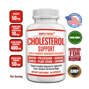 Simply Potent Cholesterol Support Capsules