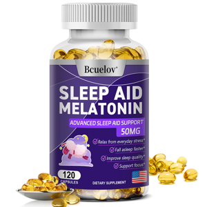 Bcuelov Sleep Aid Melatonin