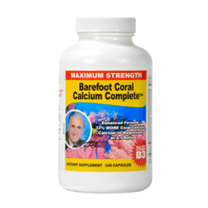 Maximum Strength Barefoot Coral Calcium Complete Capsules