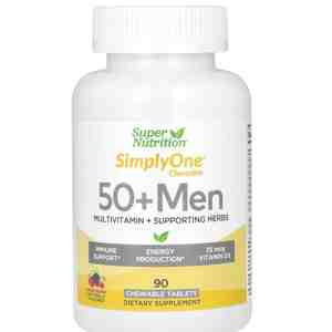 Super Nutrition SimplyOne 50+ Men Tablets