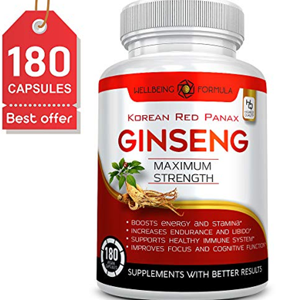 Wellbeing Formula Korean Red Panax Ginseng