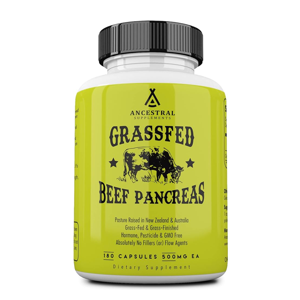 Ancestral Supplements Grass Fed Beef Pancreas Capsules