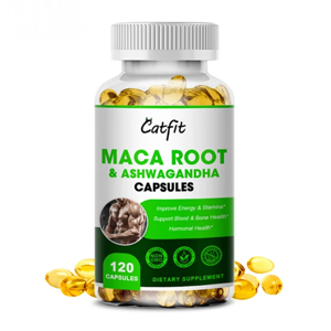 Catfit Maca Root & Ashwagandha Capsules