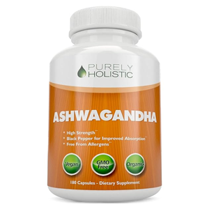 Purely Holistic Organic Ashwagandha Capsules