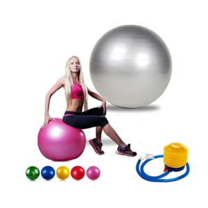 Fitness Work Ball with Air Pump