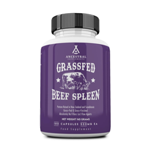 Ancestral Supplements Grassfed Beef Spleen Capsules