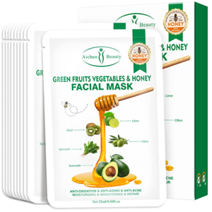 Aichun Beauty Green Fruit Vegetable & Honey Mask