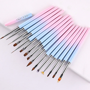 15 Size Nail Art Brush Set 3D Painting