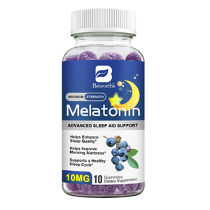 Beworths Blueberry Melatonin Gummies 10mg