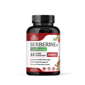 Nutreb Berberine Supplement 1200 Mg