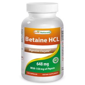 Best Naturals Betaine Hcl 648 Capsules