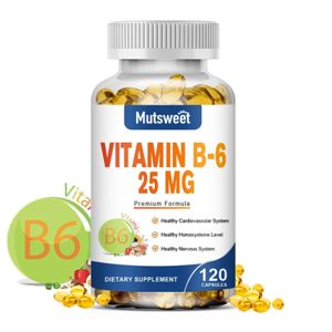 Mutsweet Vitamin B6 Capsules 25Mg