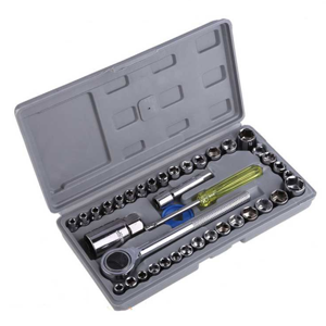 40 Pcs Combination Socket Wrench Set