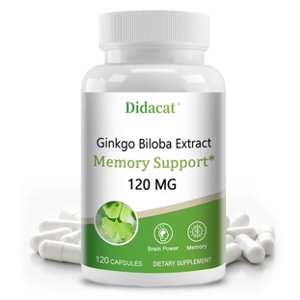 Didacat Ginkgo Biloba Extract Memory Support Capsules