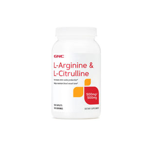 GNC L-Arginine & L-Citrulline 500mg