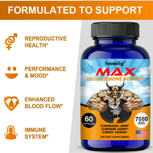 Soomiig Max Testosterone Booster Capsules