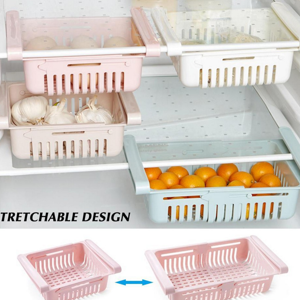 Adjustable Fridge Storage Basket