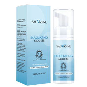 Sauvasine Exfoliating Mousse Face Wash