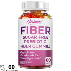 Pslalae Sugar Free Prebiotic Fiber Gummies