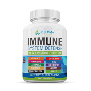 Deloma Health Immune System Defense Tablets