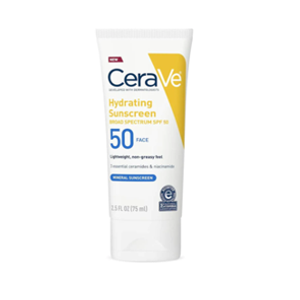 Cerave Hydrating Sunscreen SPF 50 Face Lotion