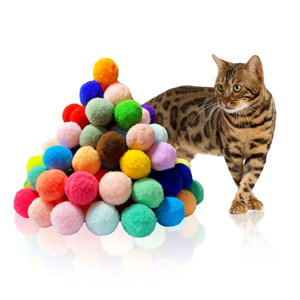 Soft Fluffball Cat Toy