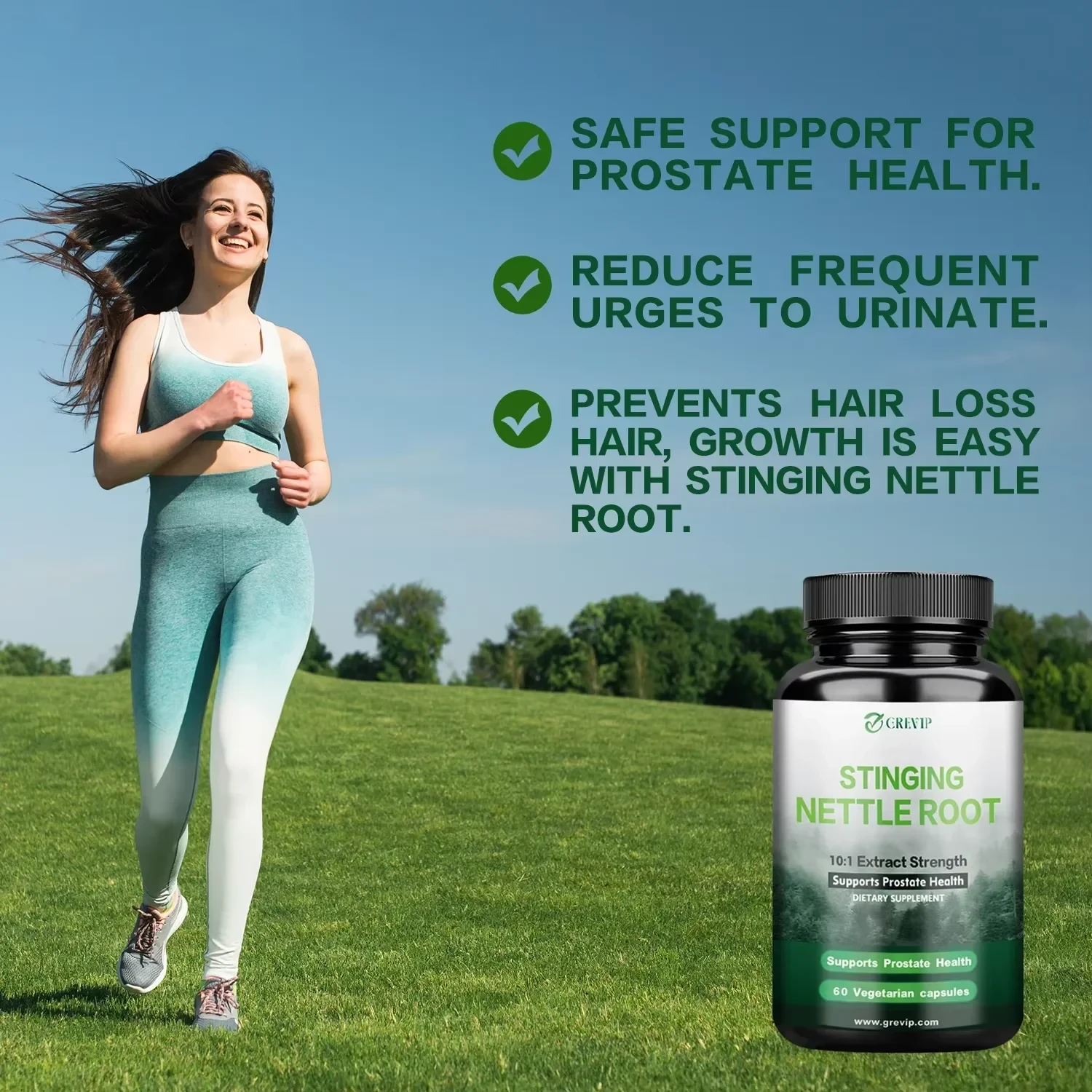 Stinging Nettle Root Extract Capsules