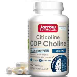 Jarrow Formulas Citicoline (CDP Choline) 250 mg
