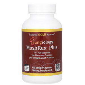 California Gold Nutrition Fungiology, MushRex Plus Capsules