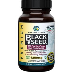 Amazing Herbs Black Seed Oil Capsules