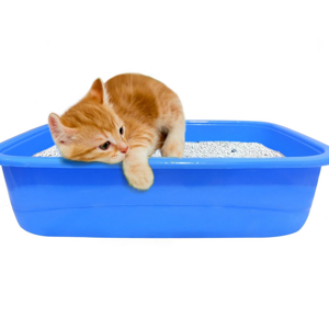 Pet Litter Tray for Adult Cats With Scoop