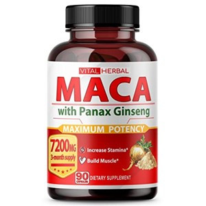 Vital Herbal Maca Ashwagandha + Panax Ginseng