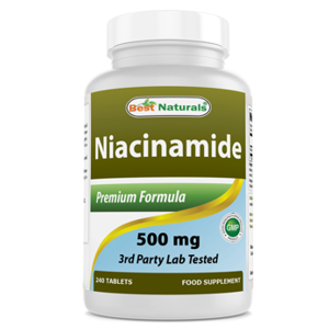 Best Naturals Niacinamide 500mg Capsules