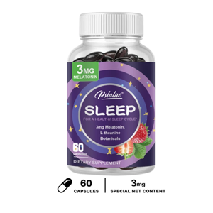 Pslalae Sleep Melatonin 3 Mg, L-Theanine