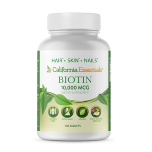 California Biotin Hair, Nails Skin, 10000 Mcg