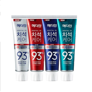 Median Toothpaste Dental Care, Green, Red, Blue, White