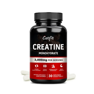 Catfit Creatine Monohydrate Capsules 3000mg