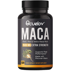 Bcuelov Organic Maca Root Powder Capsules