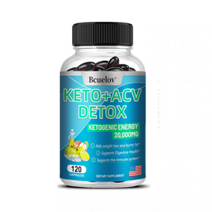 Bcuelov Keto+Acv Detox Capsules