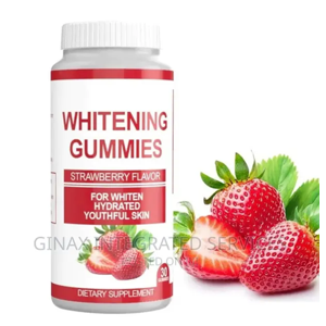 Glutathione Whitening Gummies Strawberry Flavor For Skin