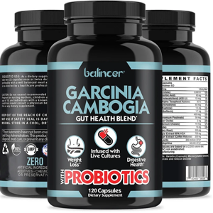 Balincer Garcinia Cambogia & Probiotics Capsules