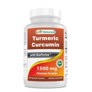 Best Naturals Turmeric Curcumin 1500mg Capsules