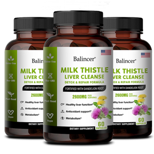 Balincer Milk Thistle Liver Cleanse