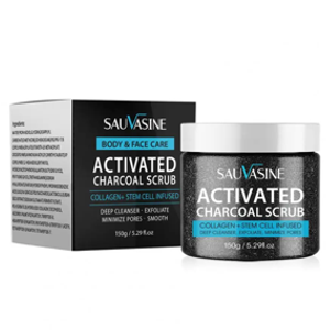 Sauvasine Activated Charcoal Scrub