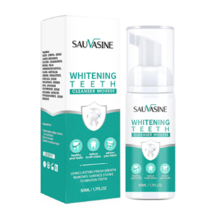 Sauvasine Cleansing Mousse Whitening Teeth